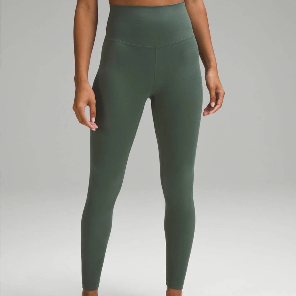 Lululemon Align Tights Dark Forest Green Size 6